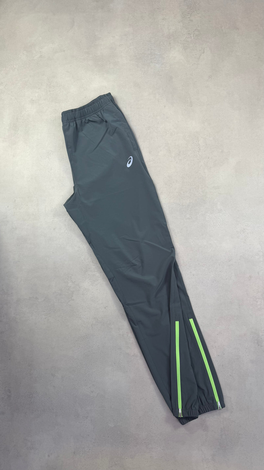 Asics Core Pants - Grey/Neon