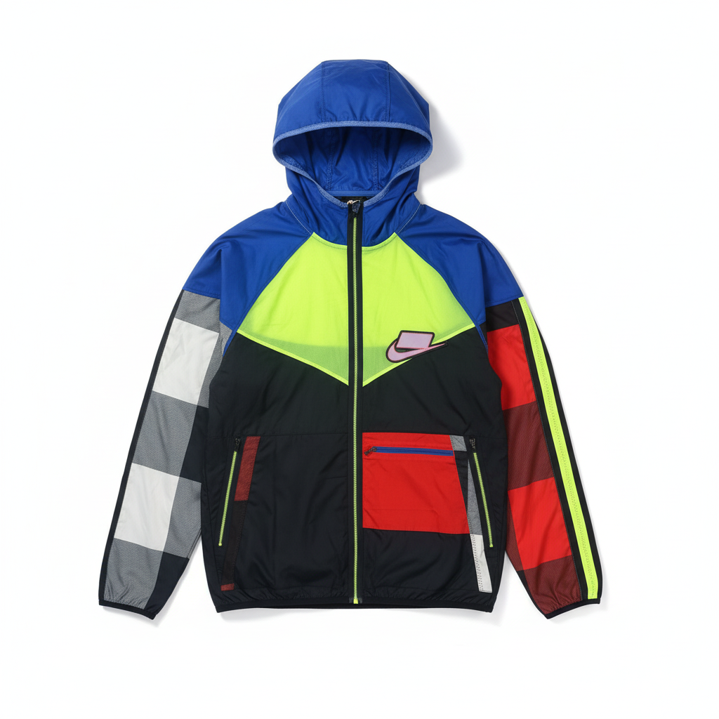 Nike ‘Meekz’ Patchwork Windrunner - Multicolour