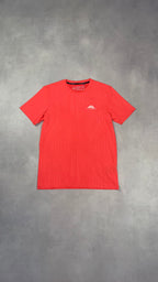 Trailberg Vertex Jacquard T-Shirt - Fiery Coral/Diva Red