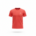 Trailberg Vertex Jacquard T-Shirt - Fiery Coral/Diva Red