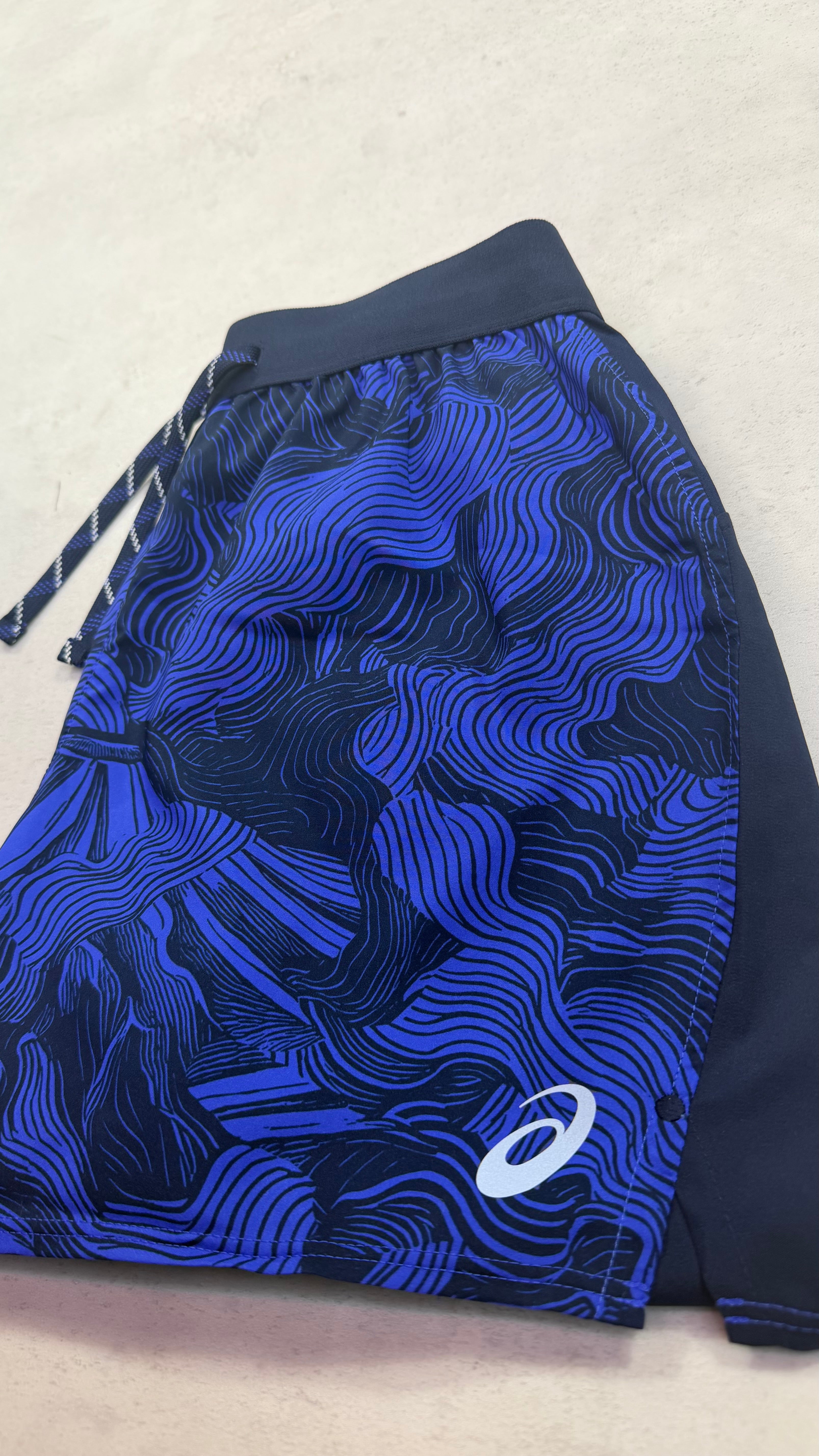 Asics Fujittrail 5 inch Shorts - Purple/Black