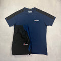 Berghaus Farndale Logo T-Shirt & Wavertree Shorts - Navy