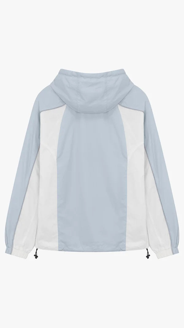 Siarr Orbit Light Blue Windbreaker