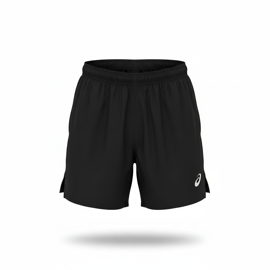 Asics White Limited Series Windrunner & Black Core Shorts Duo Set