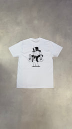 Patterned 'Monopoly' T-Shirt - White