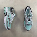Saucony Pro Grid Omni 9 - Teal / Metalic Silver