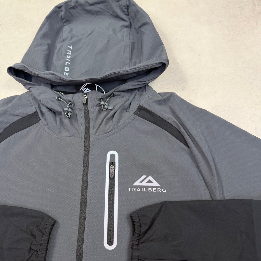 Trailberg Cloud Windrunner - Black/Volcano Grey