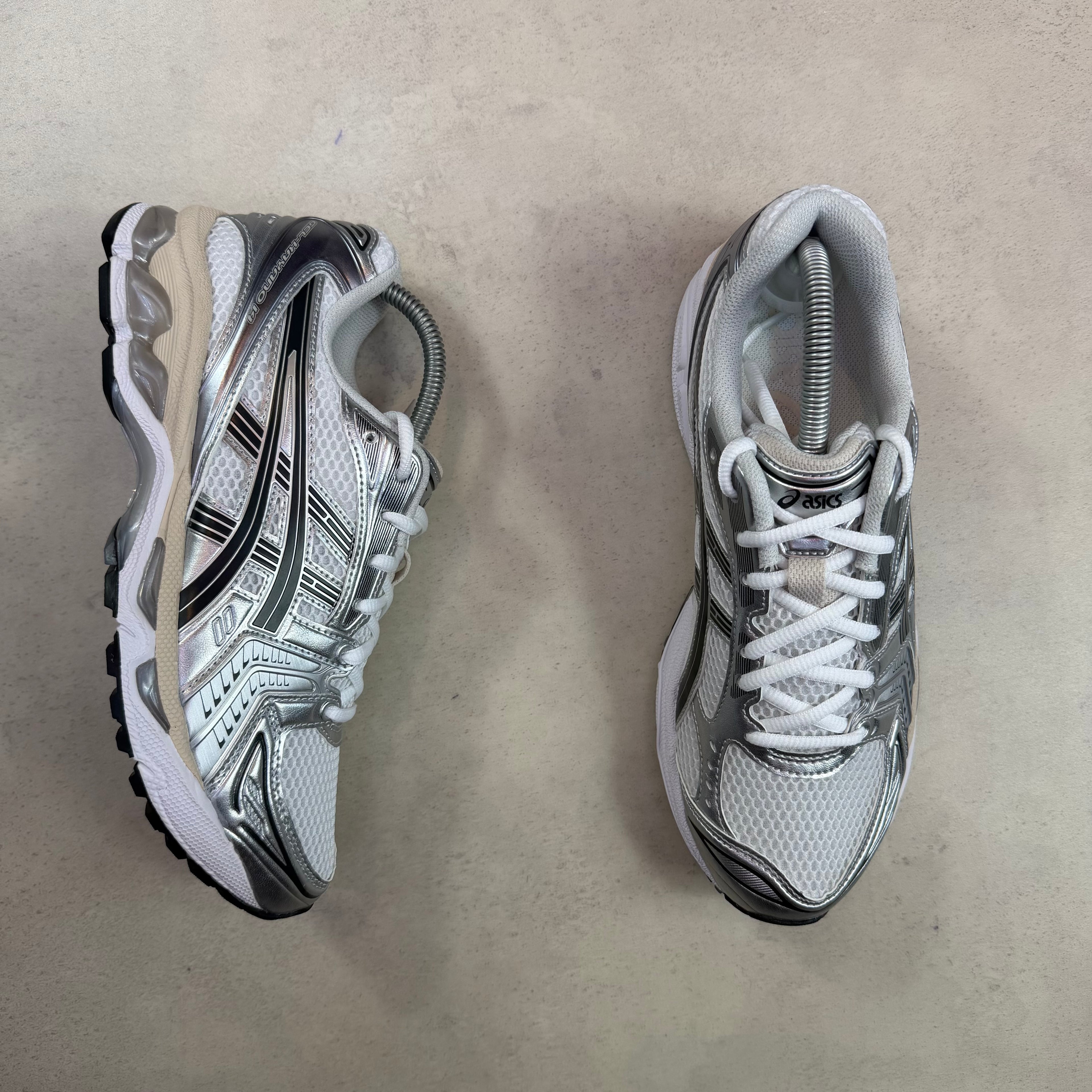 Asics Kayano 14’s Graphite Grey