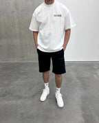 Siarr Puff T-Shirt - White/Black