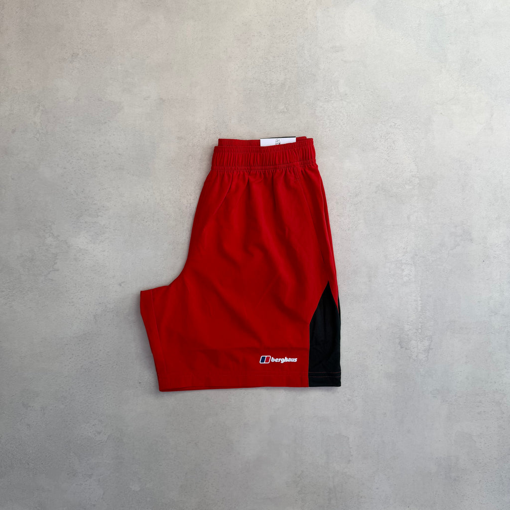 Berghaus 24/7 Explorer T-Shirt & Stanope Seven Shorts - Red/Black