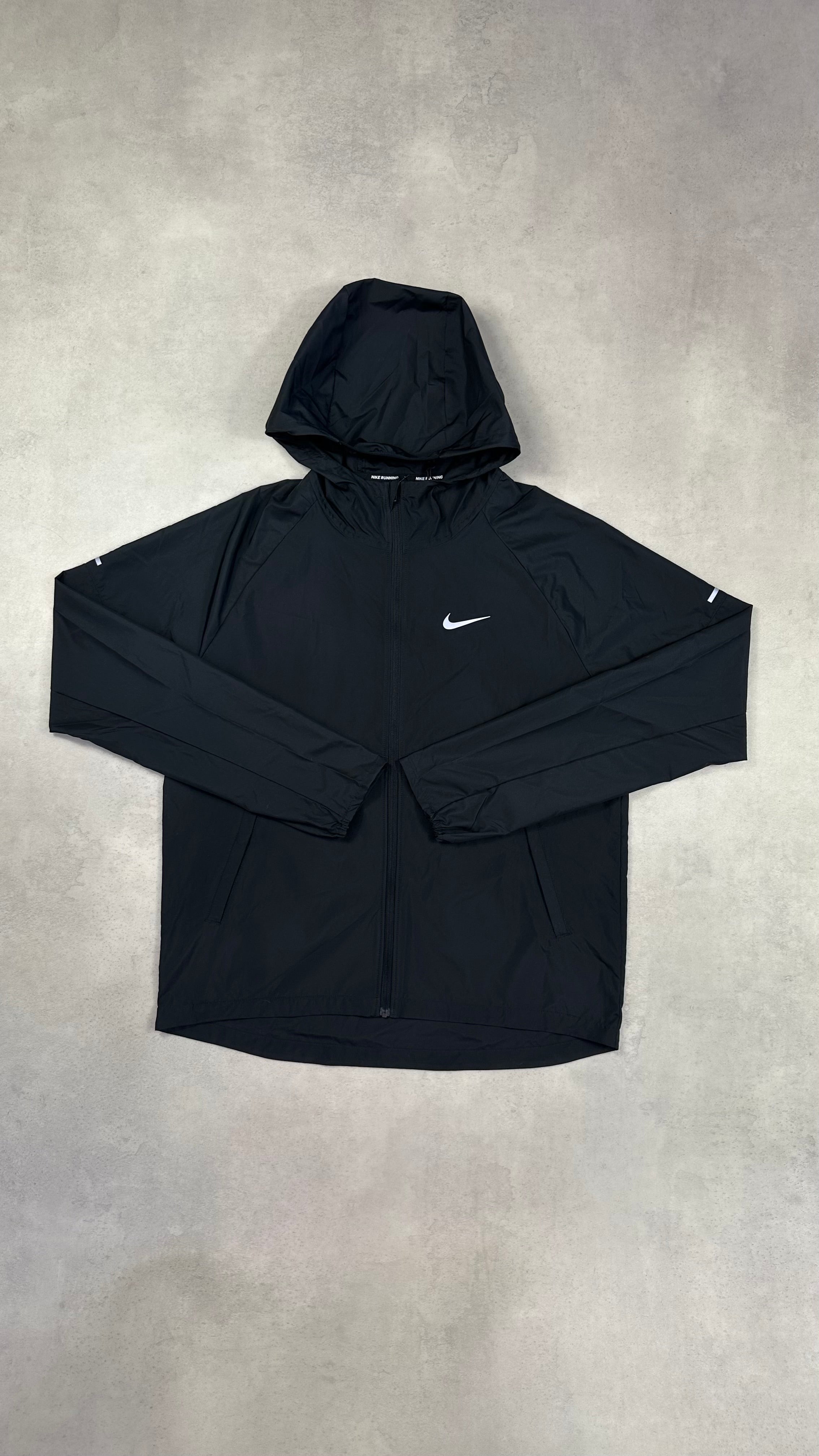 Nike Black Windrunner & Black Challenger Pants Tracksuit