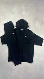 Nike Club Swoosh Hoodie Black
