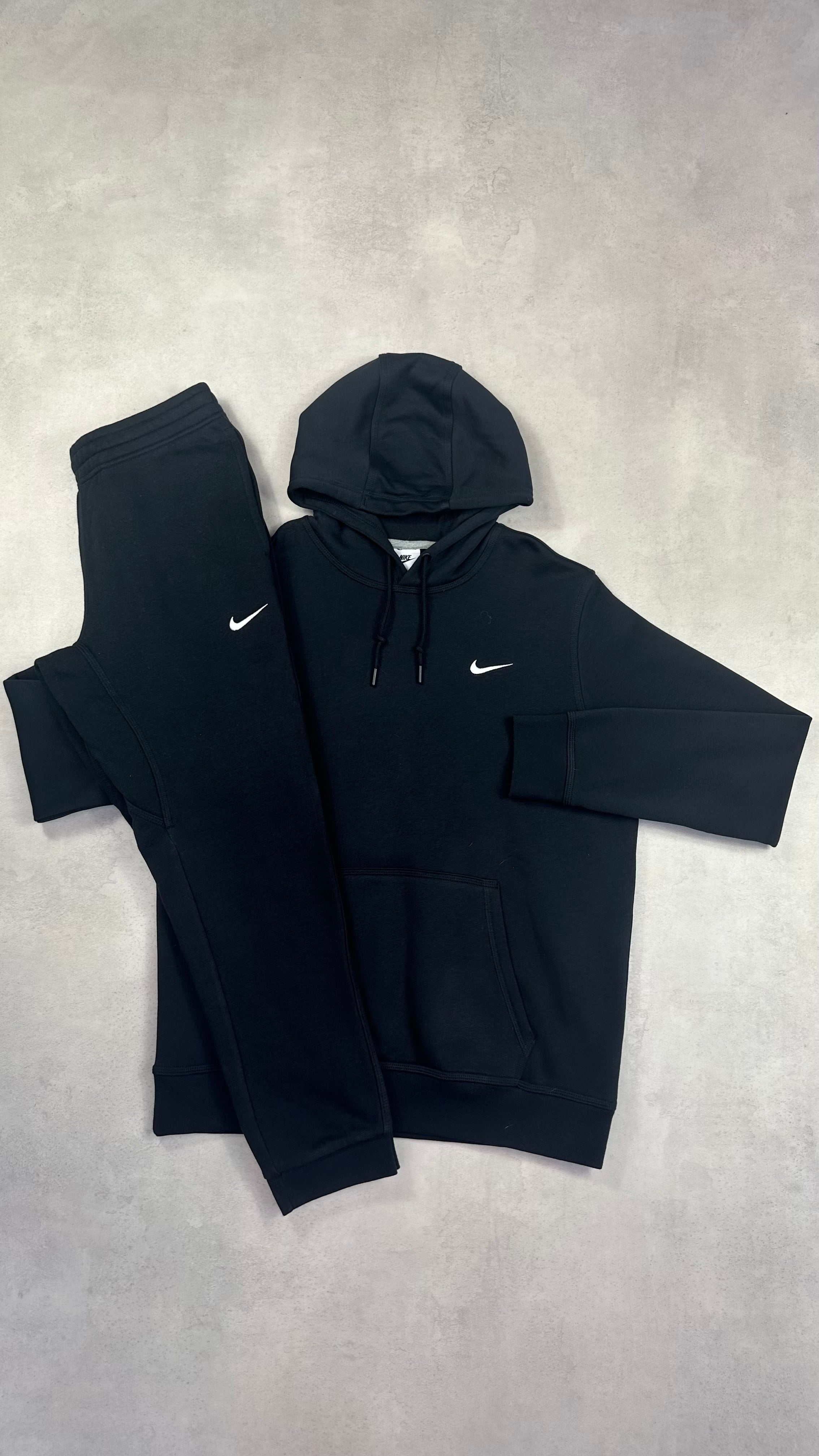 Nike Club Swoosh Joggers Black