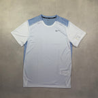 Nike Miler T-Shirt - White/Cobalt Bliss
