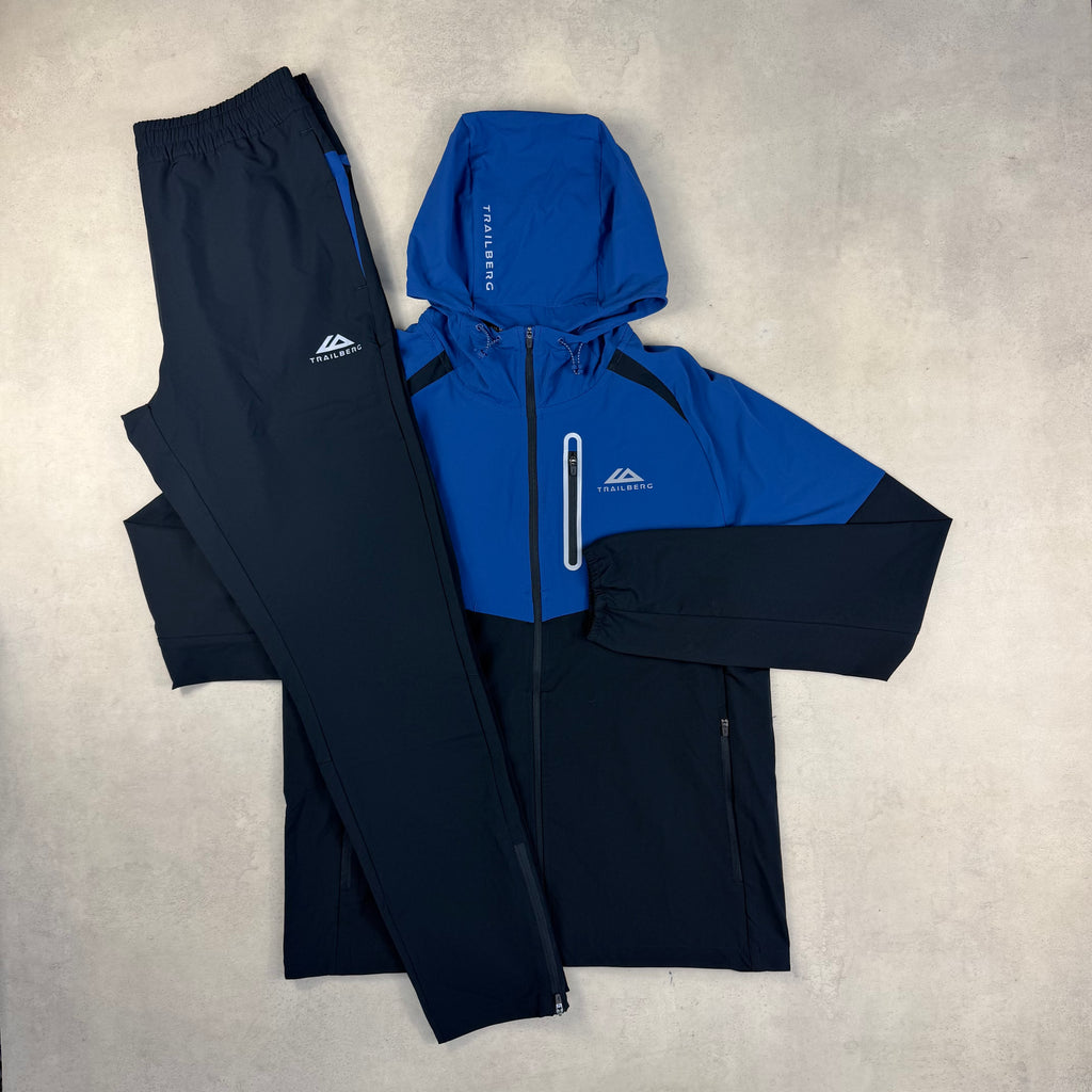 Trailberg Chroma Blue Windrunner & Pants Tracksuit