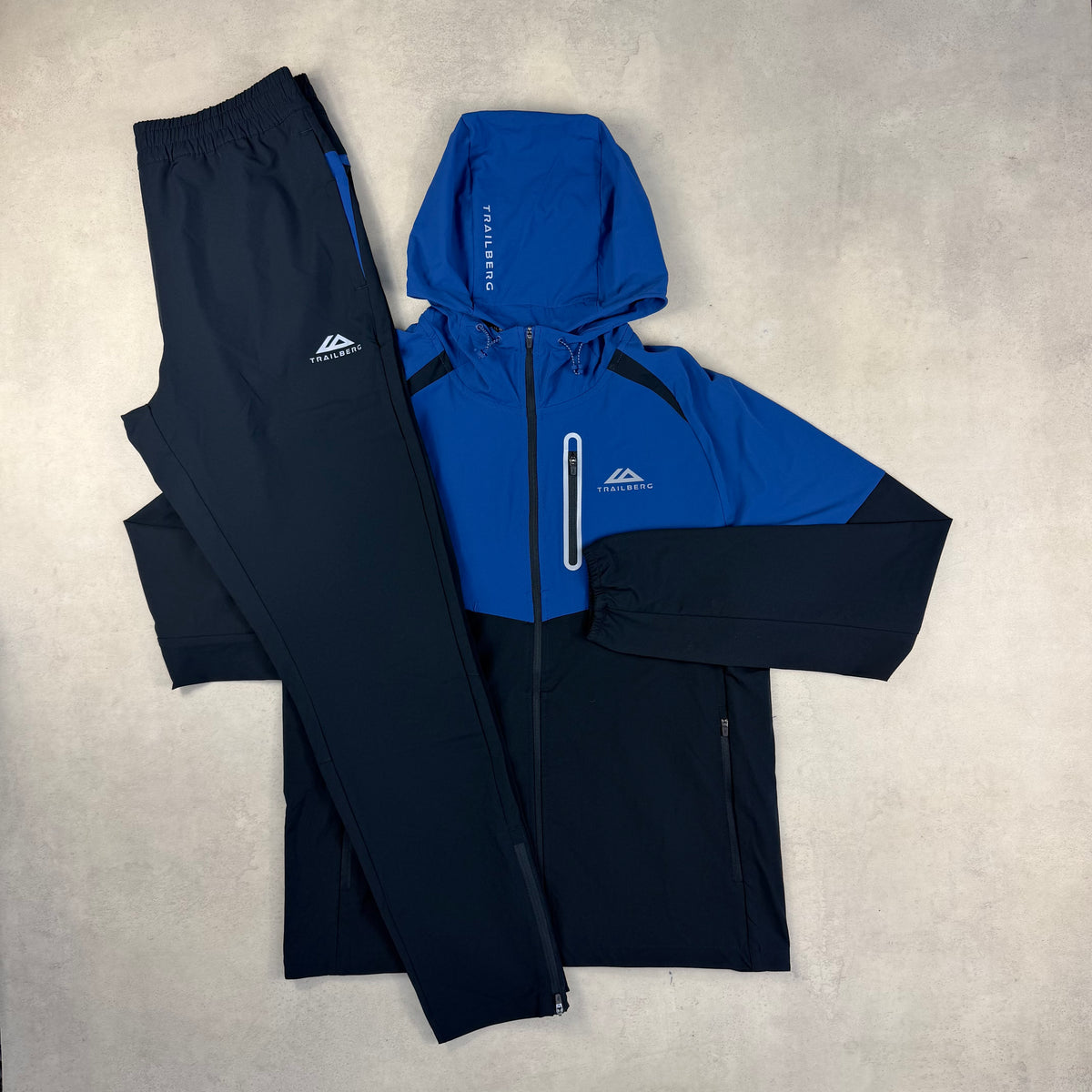 Trailberg Chroma Blue Windrunner & Pants Tracksuit