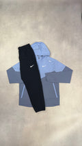 Nike Cobalt Blue Windrunner & Black Challenger Pants Duo Set
