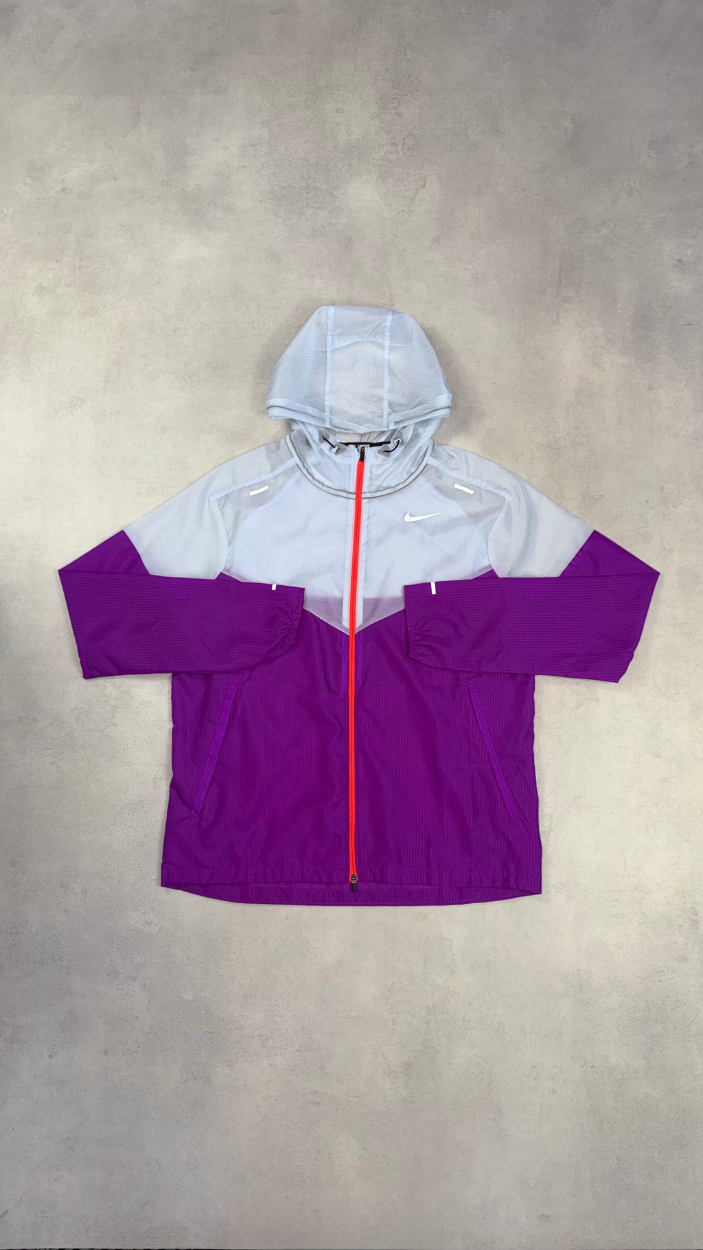 Nike Windrunner - White/Purple Grape