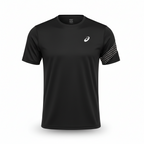 Asics Black Icon Windrunner, T-Shirt & Shorts Trio Set