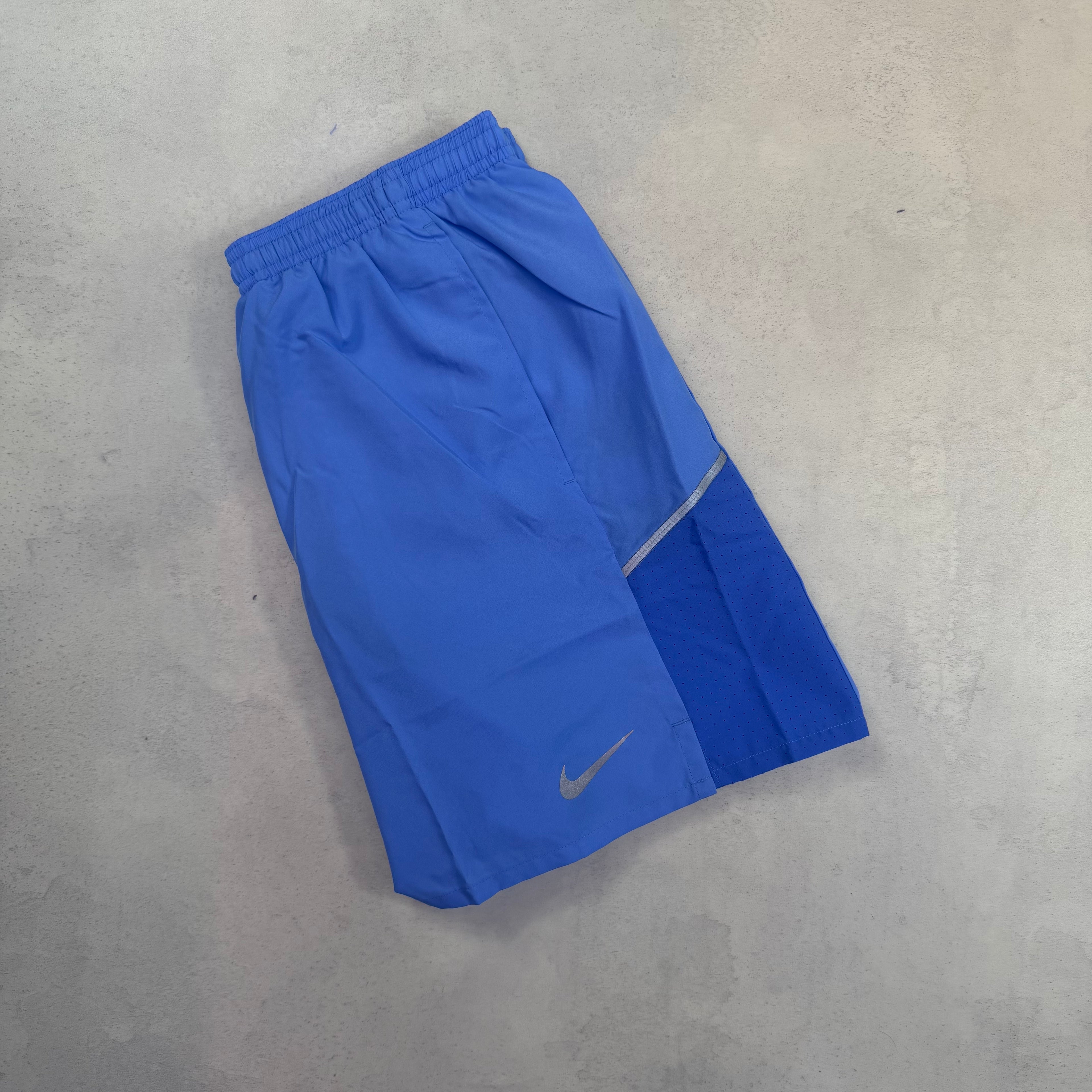 Nike Royal Sapphire Miler T-Shirt & Challenger Shorts Duo Set