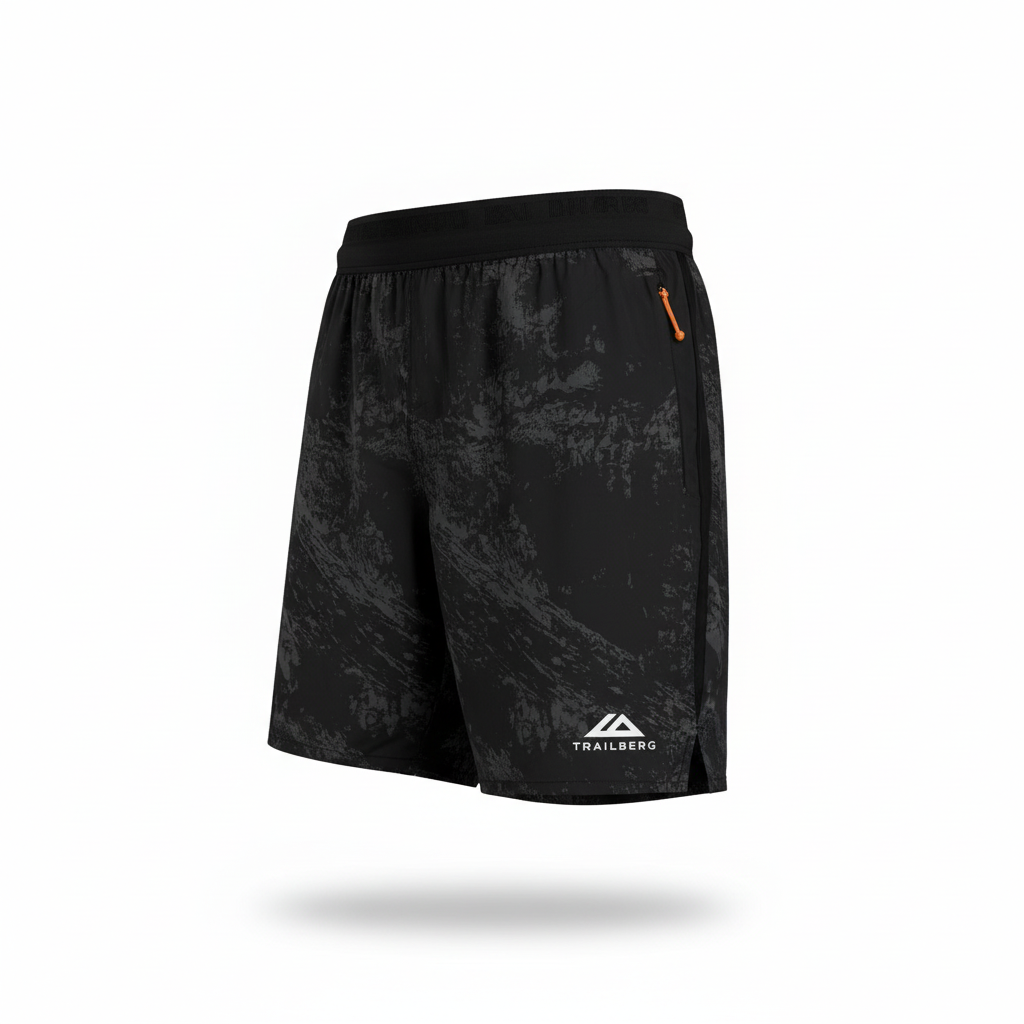 Trailberg Black Fragment 2.0 Windrunner, T-Shirt & Shorts Trio Set
