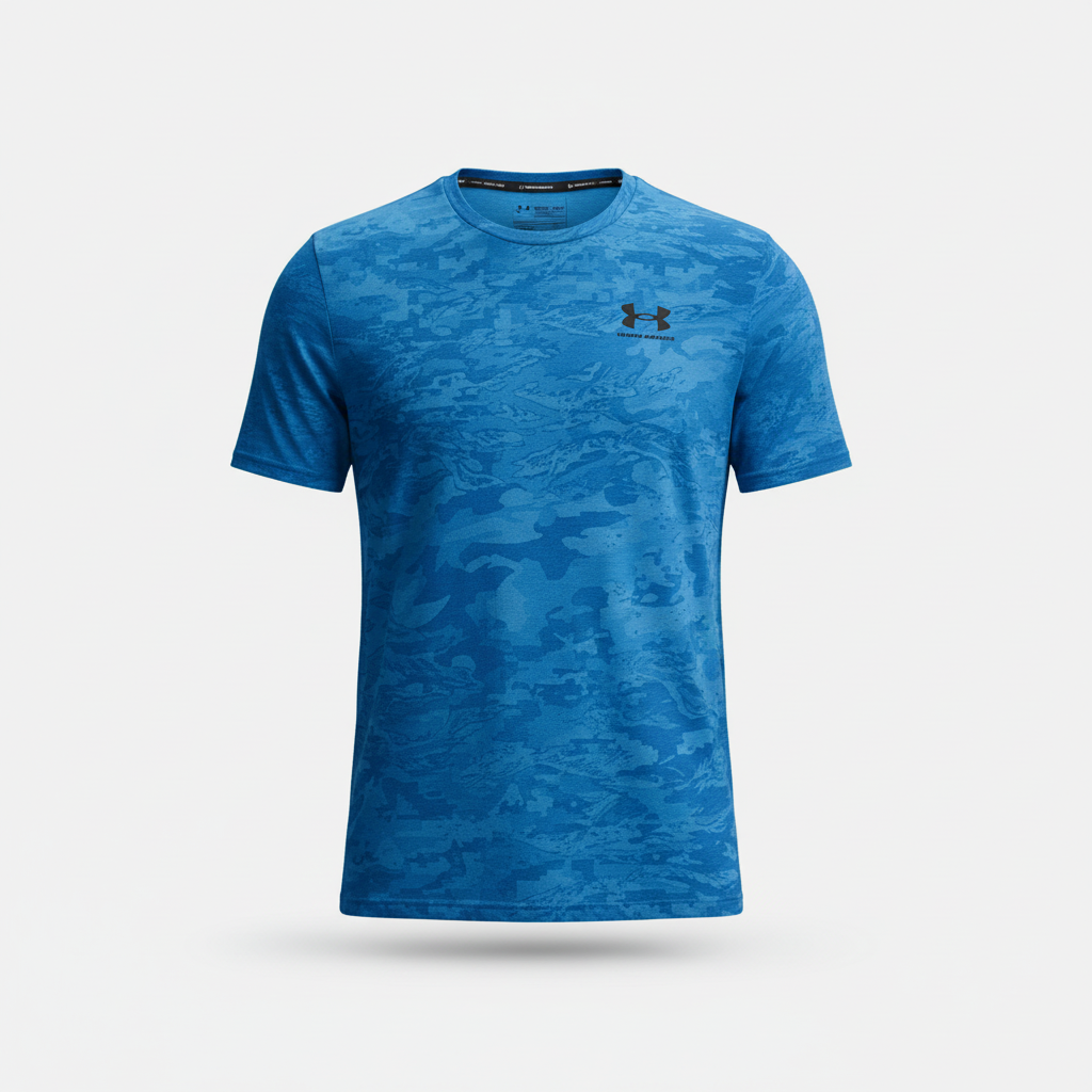 Under Armour ABC SS T-Shirt - Blue Camo