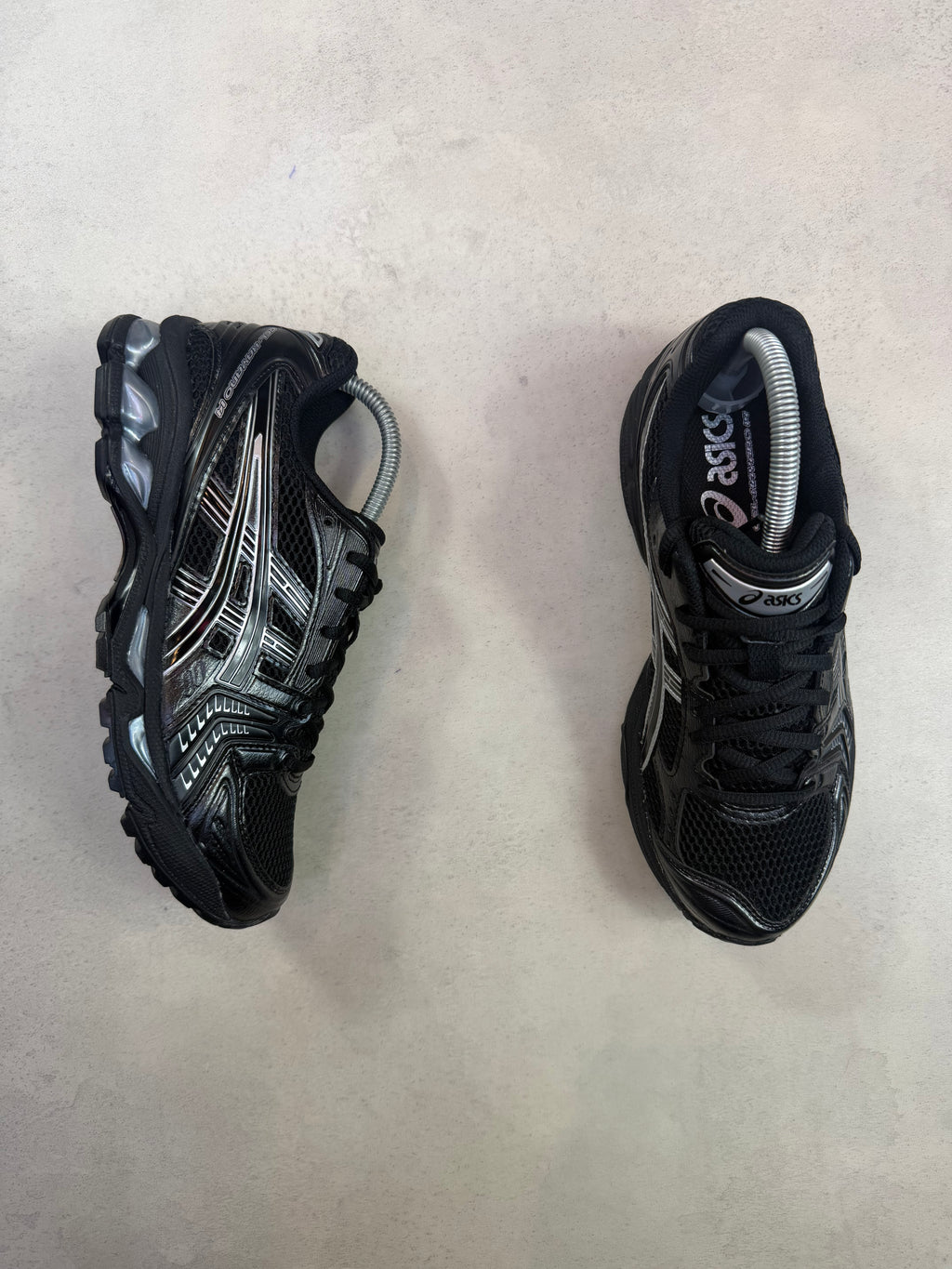 Asics Kayano 14’s Black/Silver