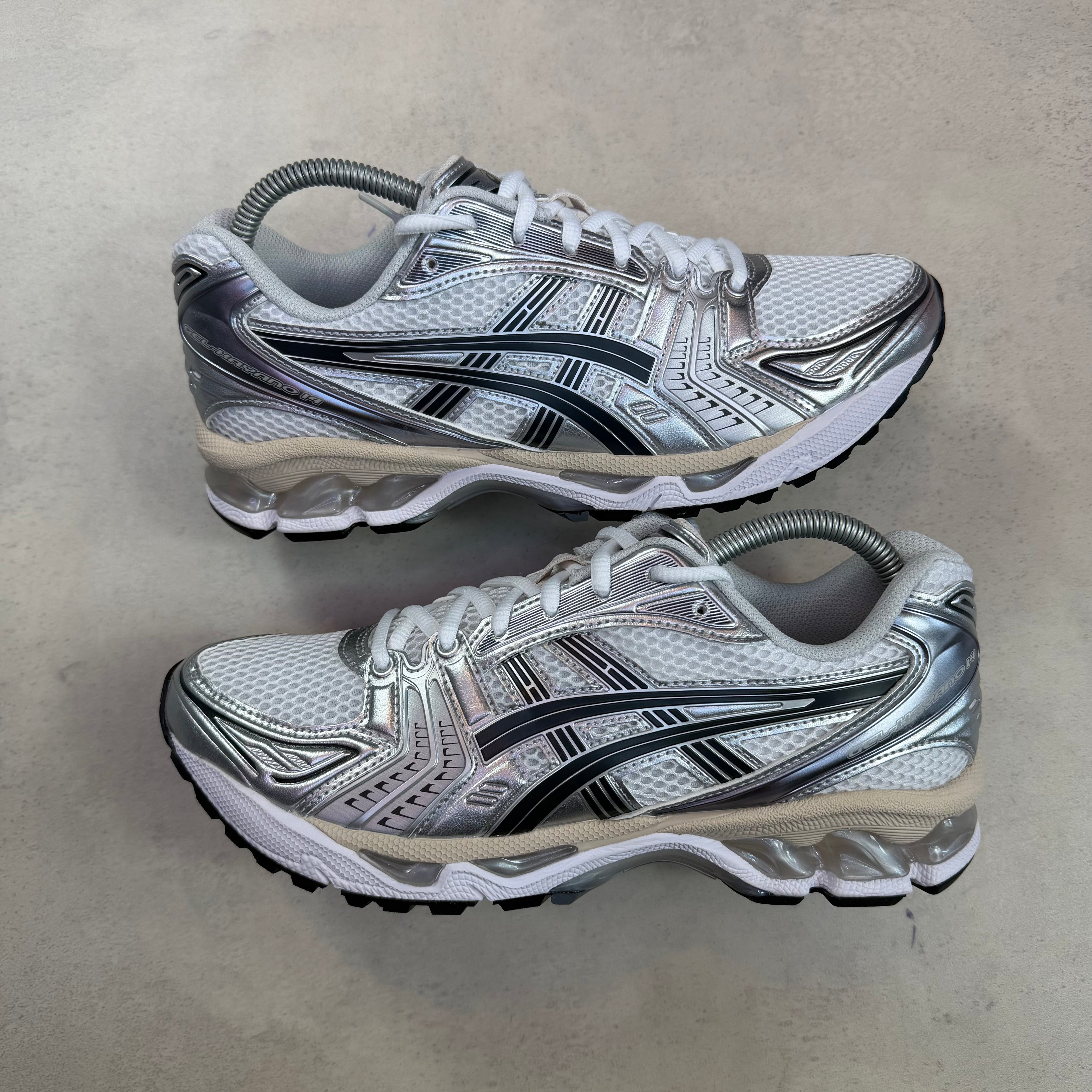 Asics Kayano 14’s Graphite Grey