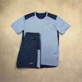 Nike Cobalt Bliss/Navy Miler T-Shirt & Challenger Shorts Duo Set