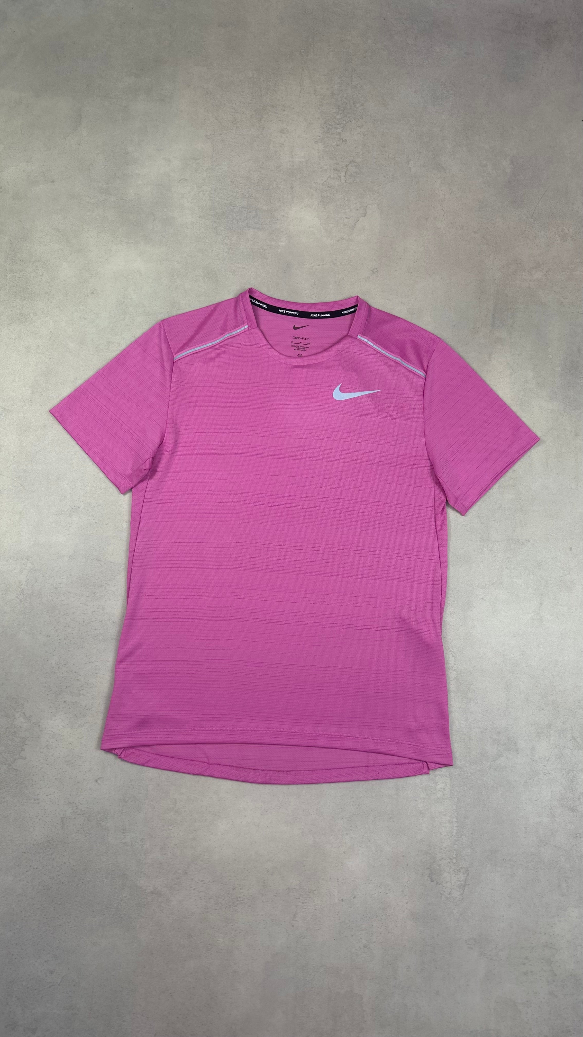 Nike Playful Pink Miler & Challenger Shorts Duo Set