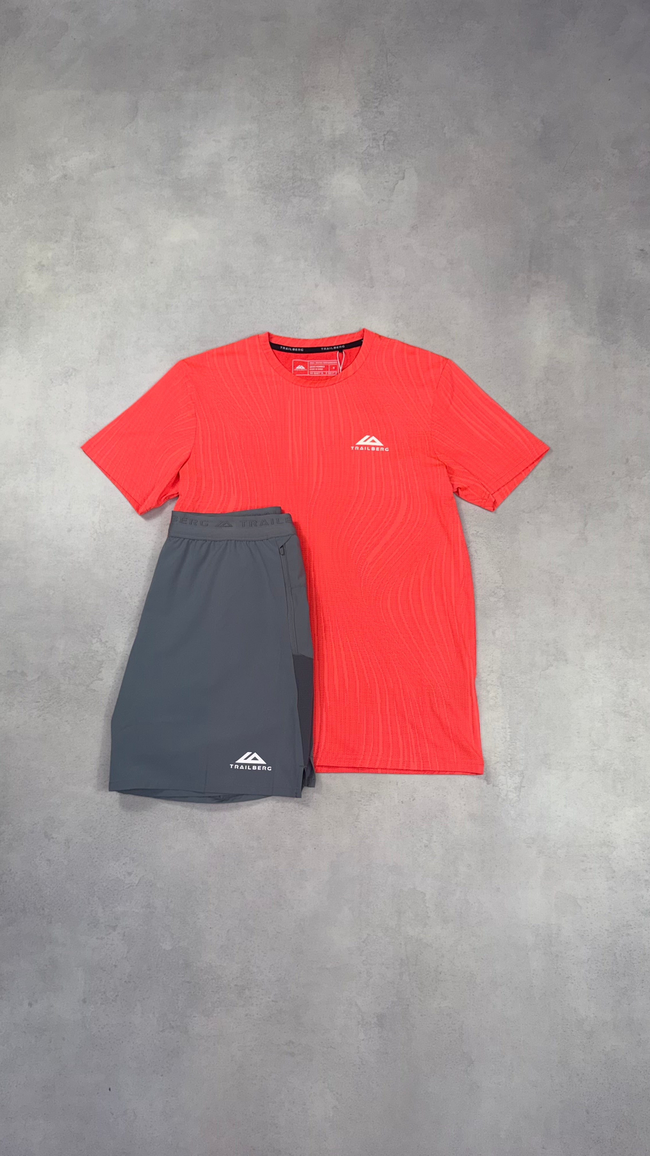 Trailberg Jacquard T-Shirt & Triathlon Shorts Set