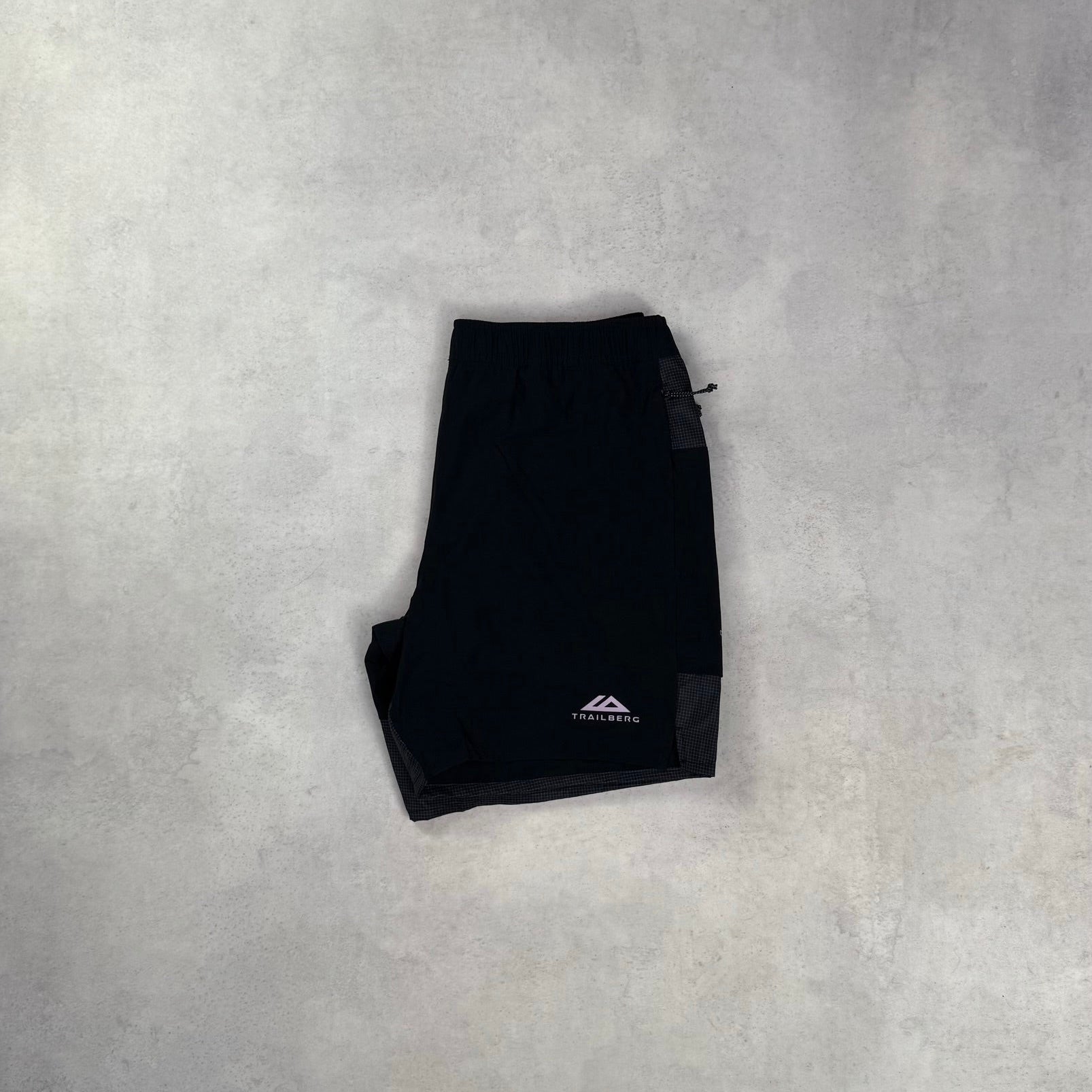 Trailberg Rapid Grid Shorts - Black