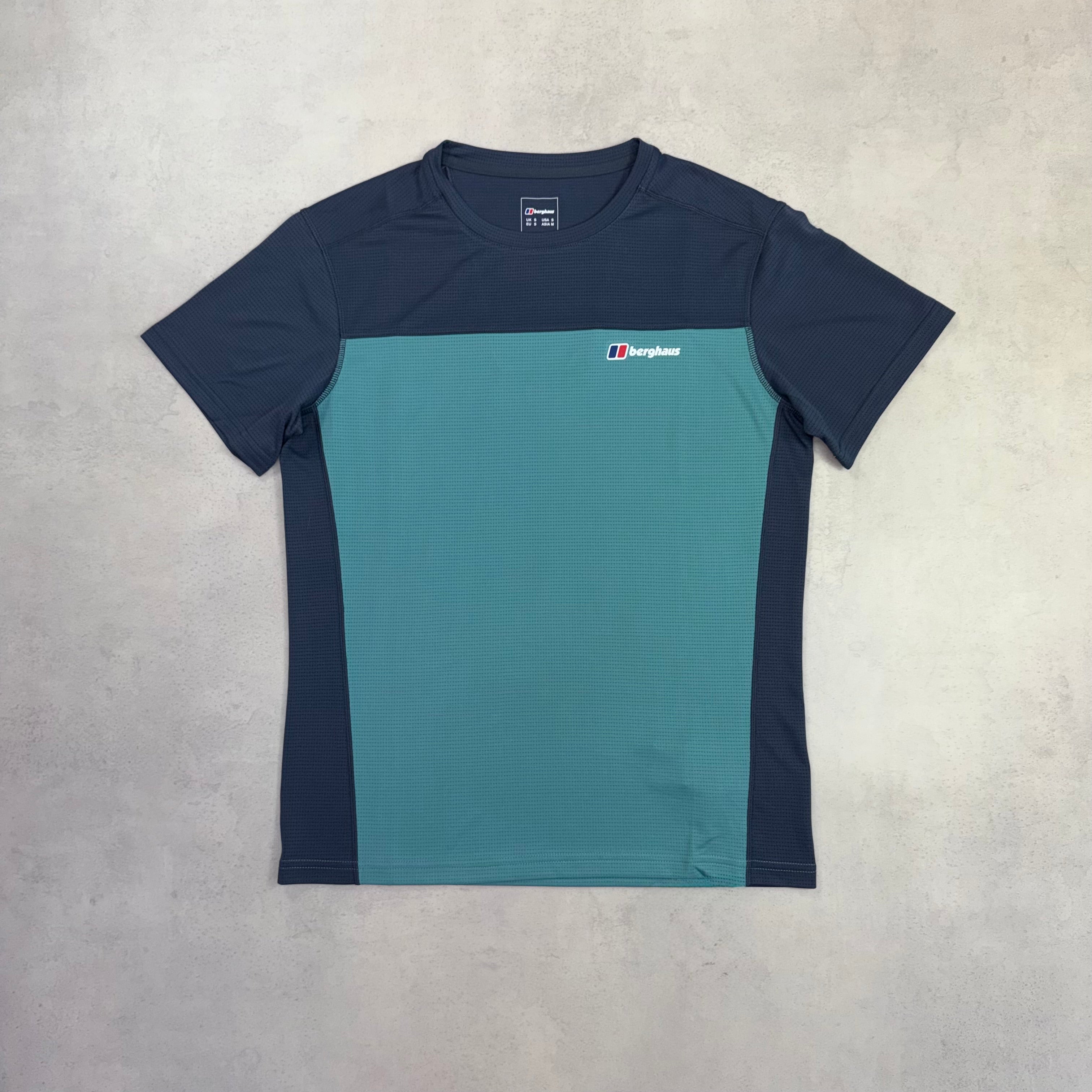 Berghaus 24/7 Explorer T-Shirt - Green/Navy