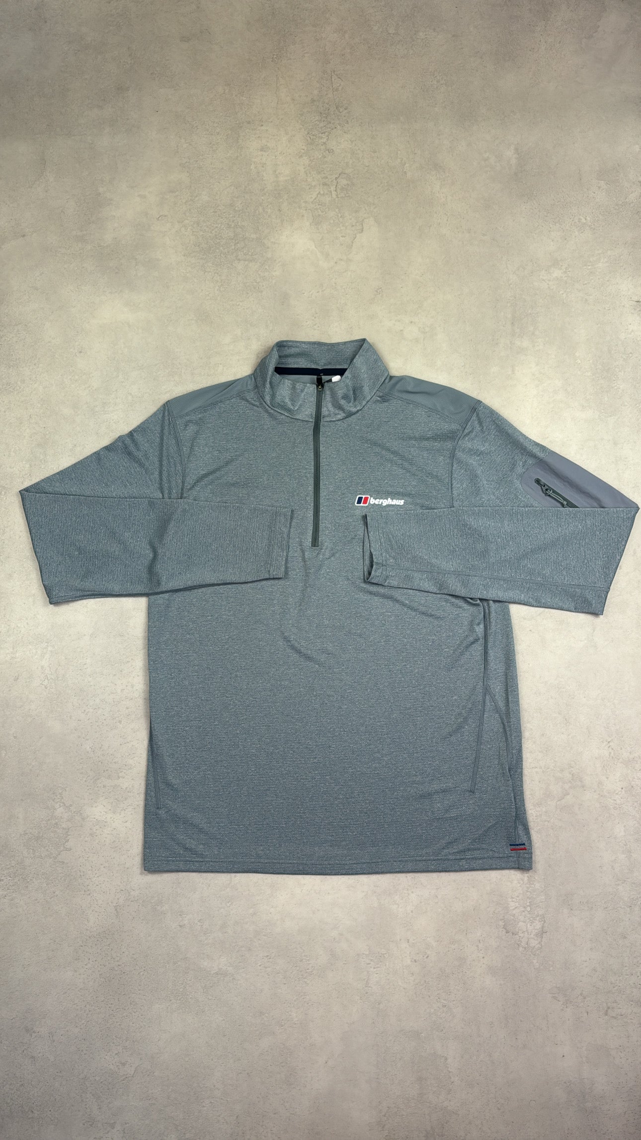 Berghaus 24/7 Explorer Half Zip Grey
