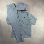 Trailberg Lunar Grey Velocity Windrunner & Pants Tracksuit