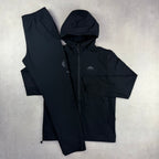Trailberg Black Velocity Windrunner & Pants Tracksuit
