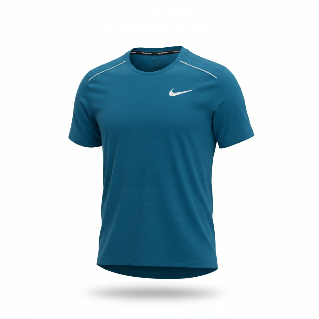 Nike Miler T-Shirt - Green Abyss