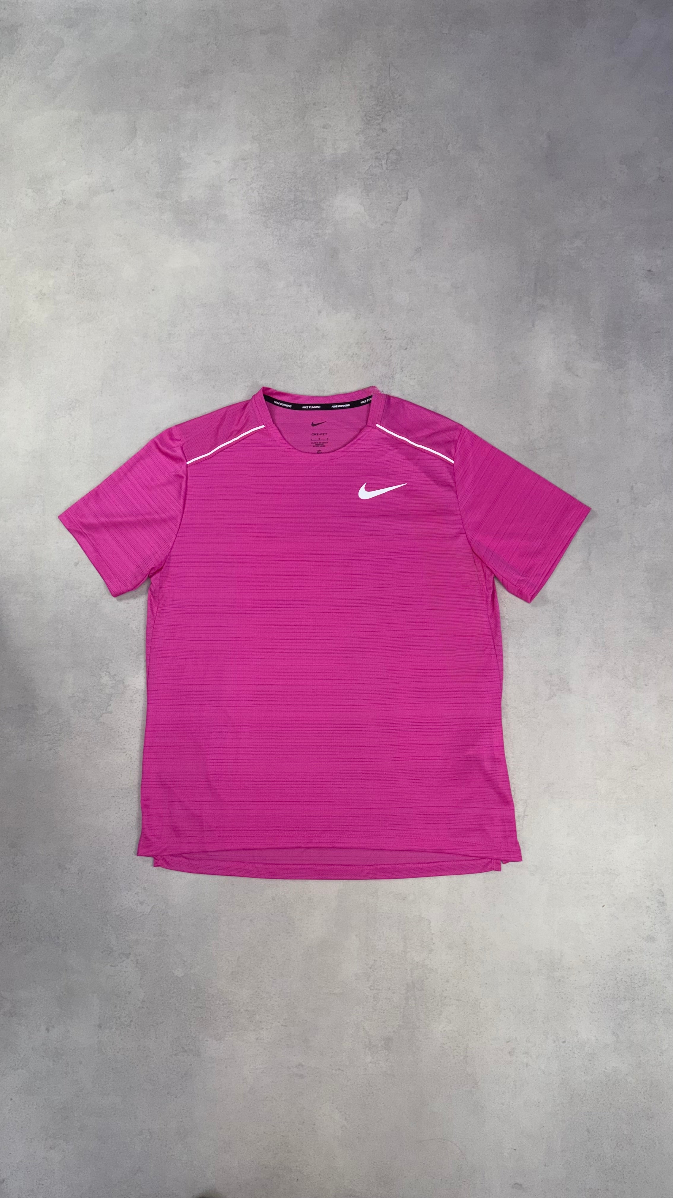 Nike Miler T-Shirt - Hot Pink