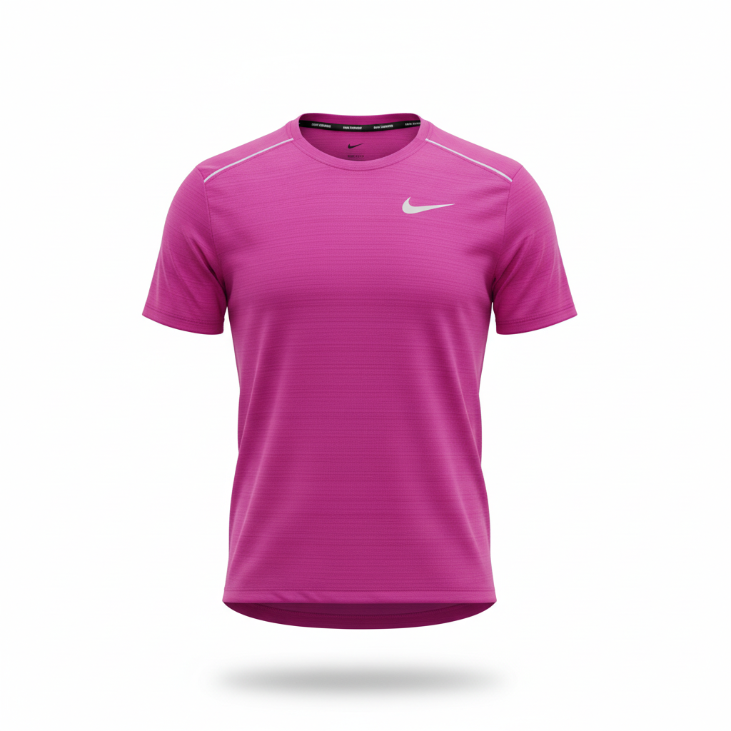 Nike Miler T-Shirt - Hot Pink