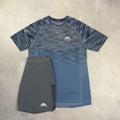 Trailberg Striped Apex T-Shirt & Triathlon Shorts Set