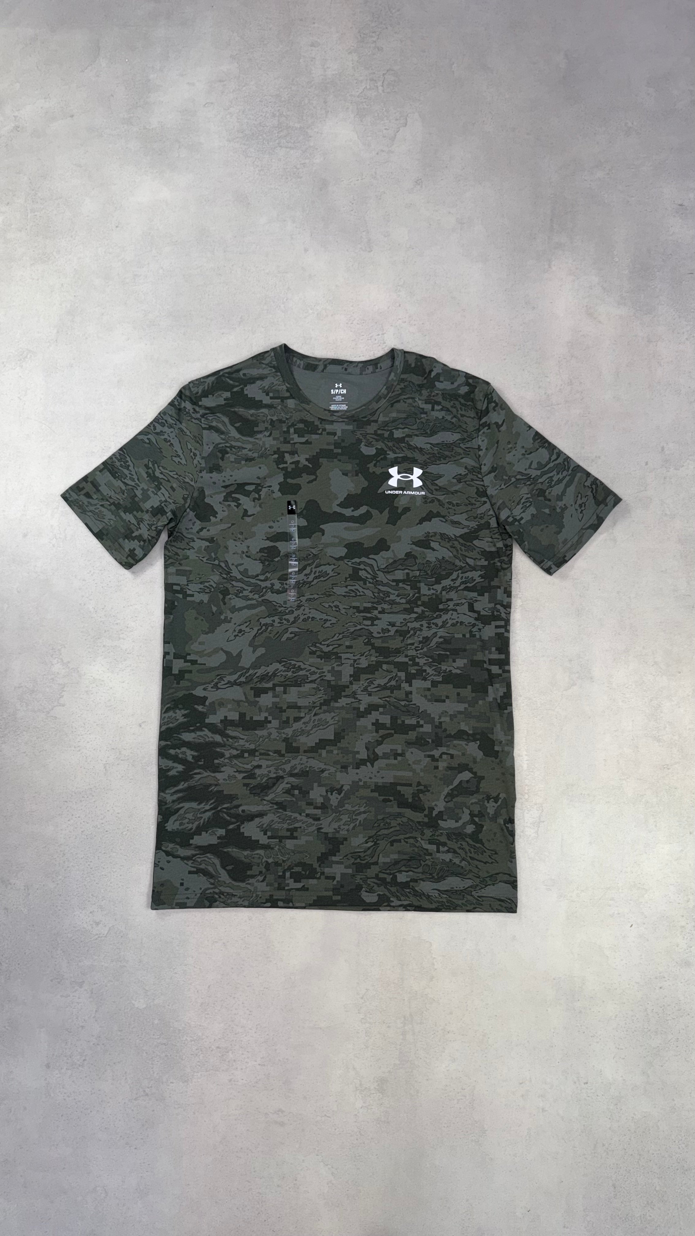 Under Armour ABC SS T-Shirt Green Camo