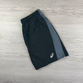Asics Core Block Shorts - Black/Grey
