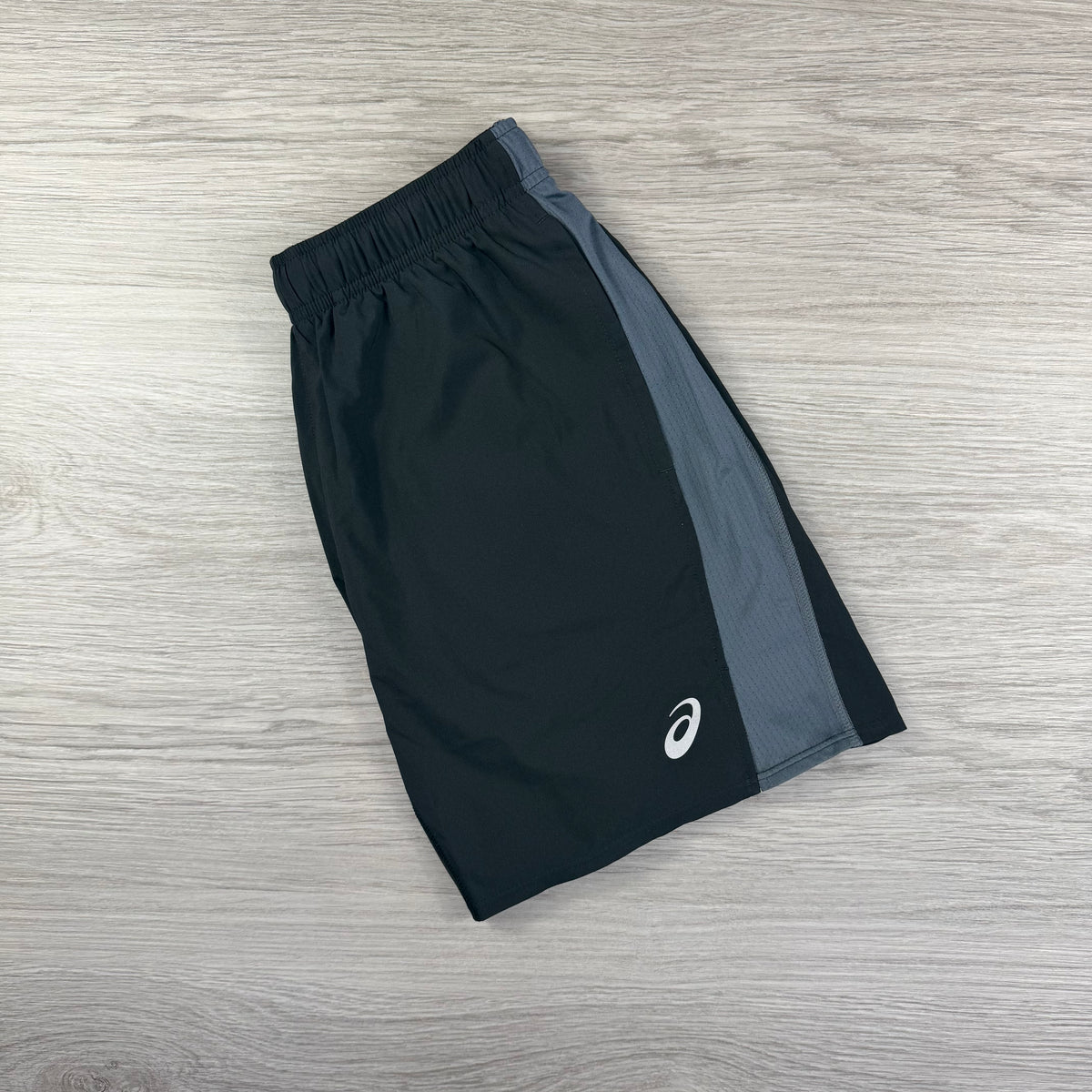 Asics Core Block Shorts - Black/Grey