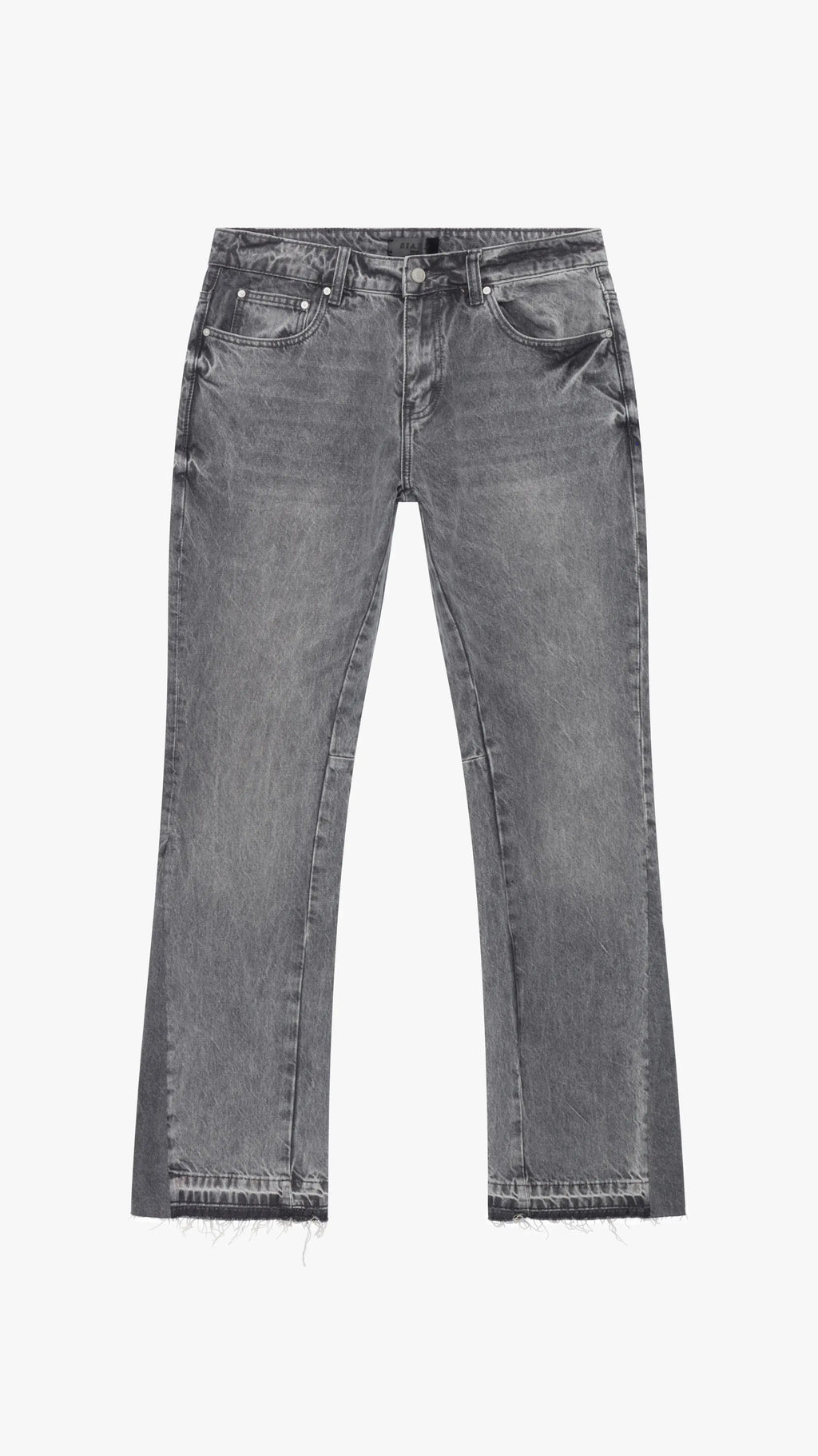 Siarr Flared Jeans - Triple Grey