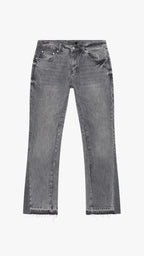 Siarr Flared Jeans - Triple Grey