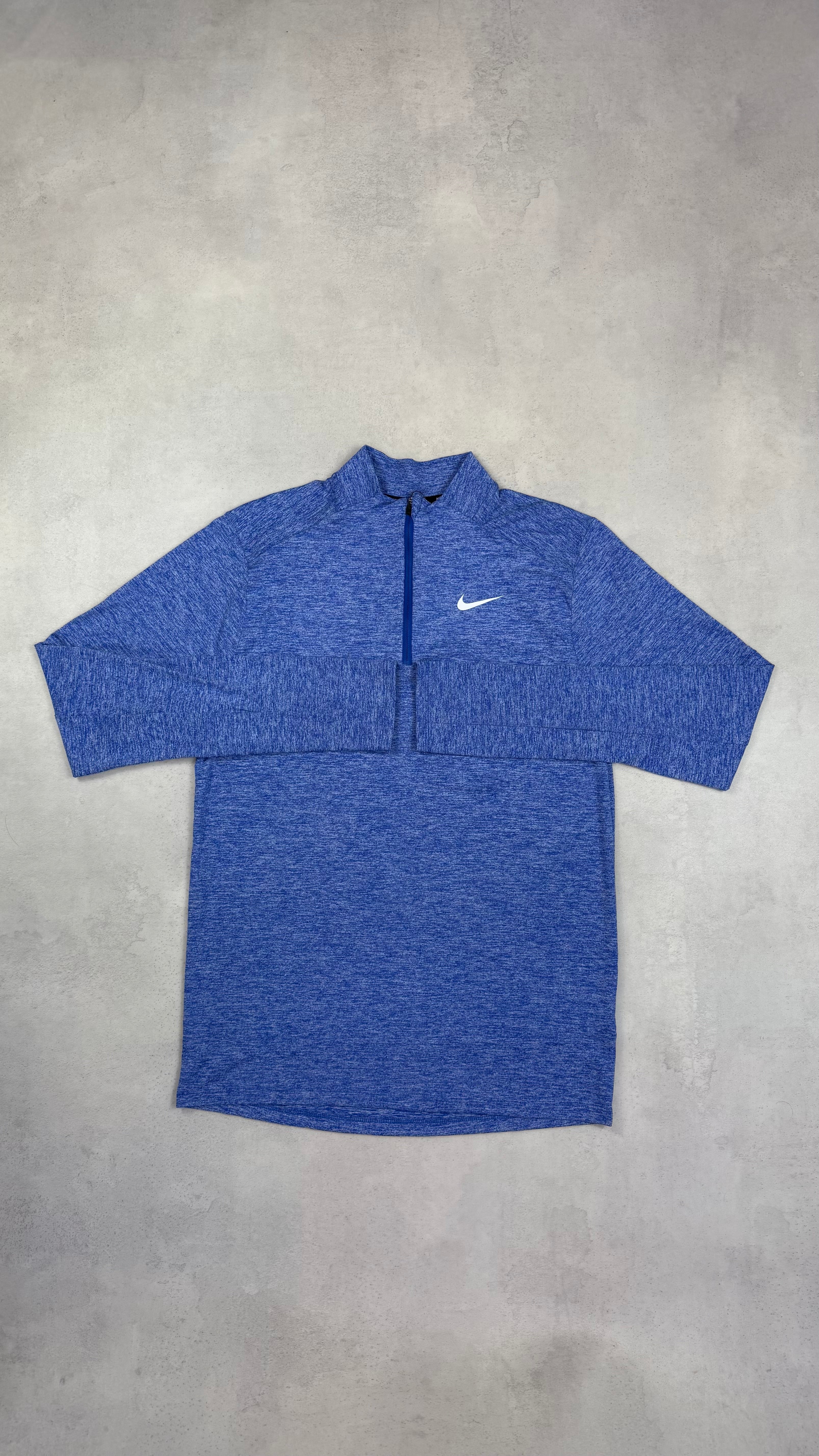 Nike Half Zip Heather Blue