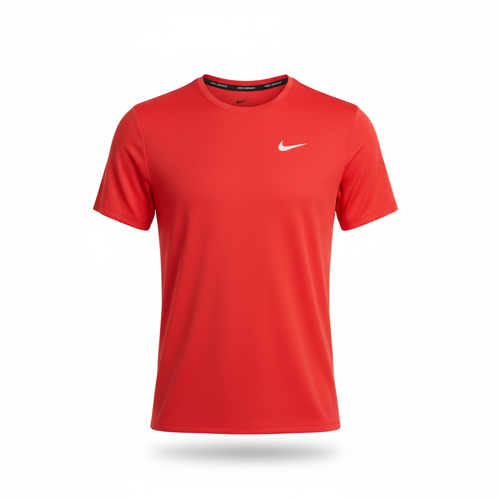 Nike Miler T-Shirt - Bright Crimson