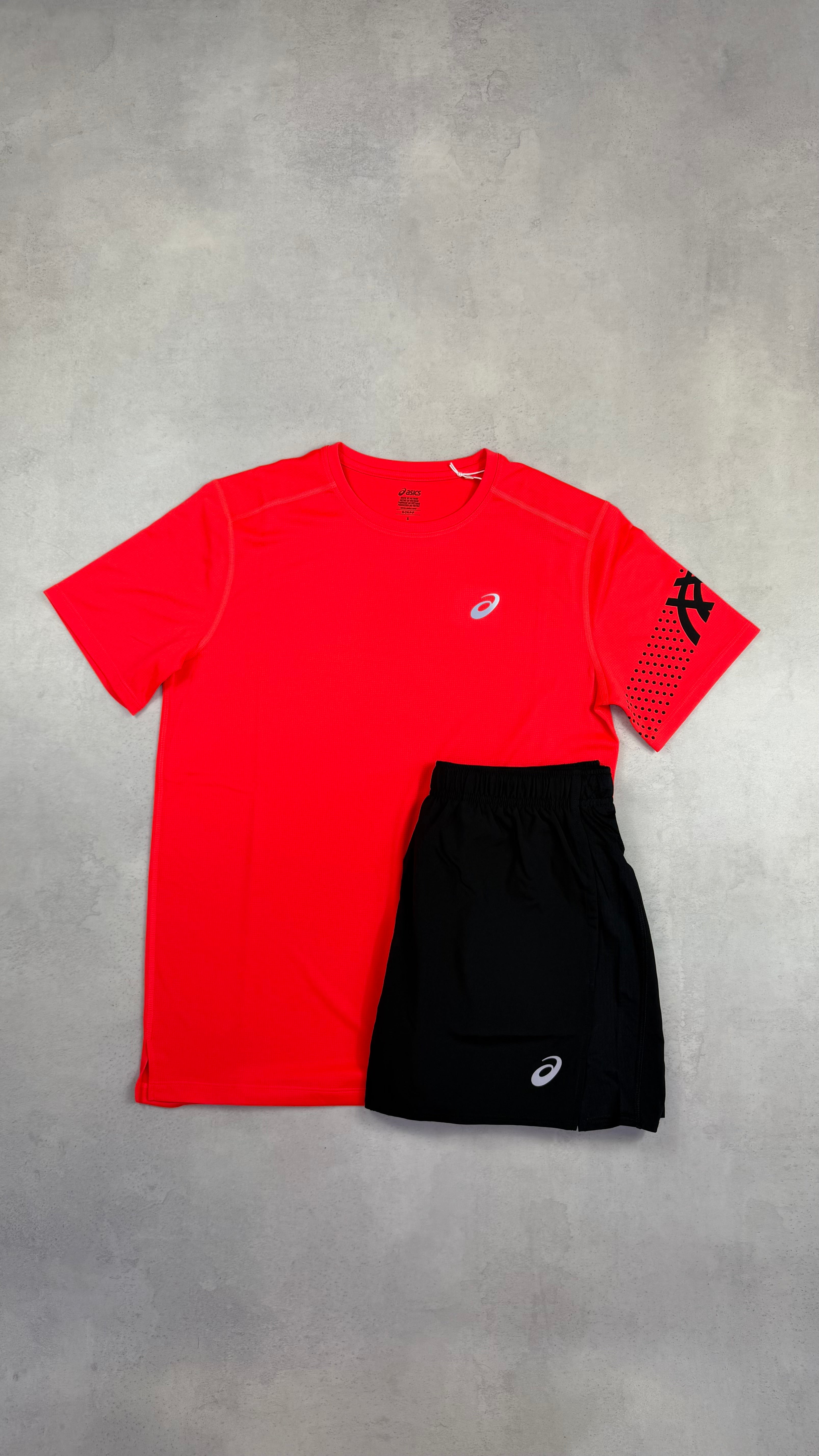 Asics Icon T-Shirt - Flash Red