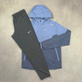 Nike Cobalt Windrunner & Grey Challenger Pants Duo Set