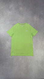 Under Armour Trail Run SS T-Shirt - Neon Green